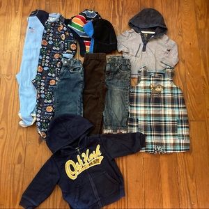 Baby Boy Bundle of Clothes 12-18 Months. Gymboree, Carter's and More